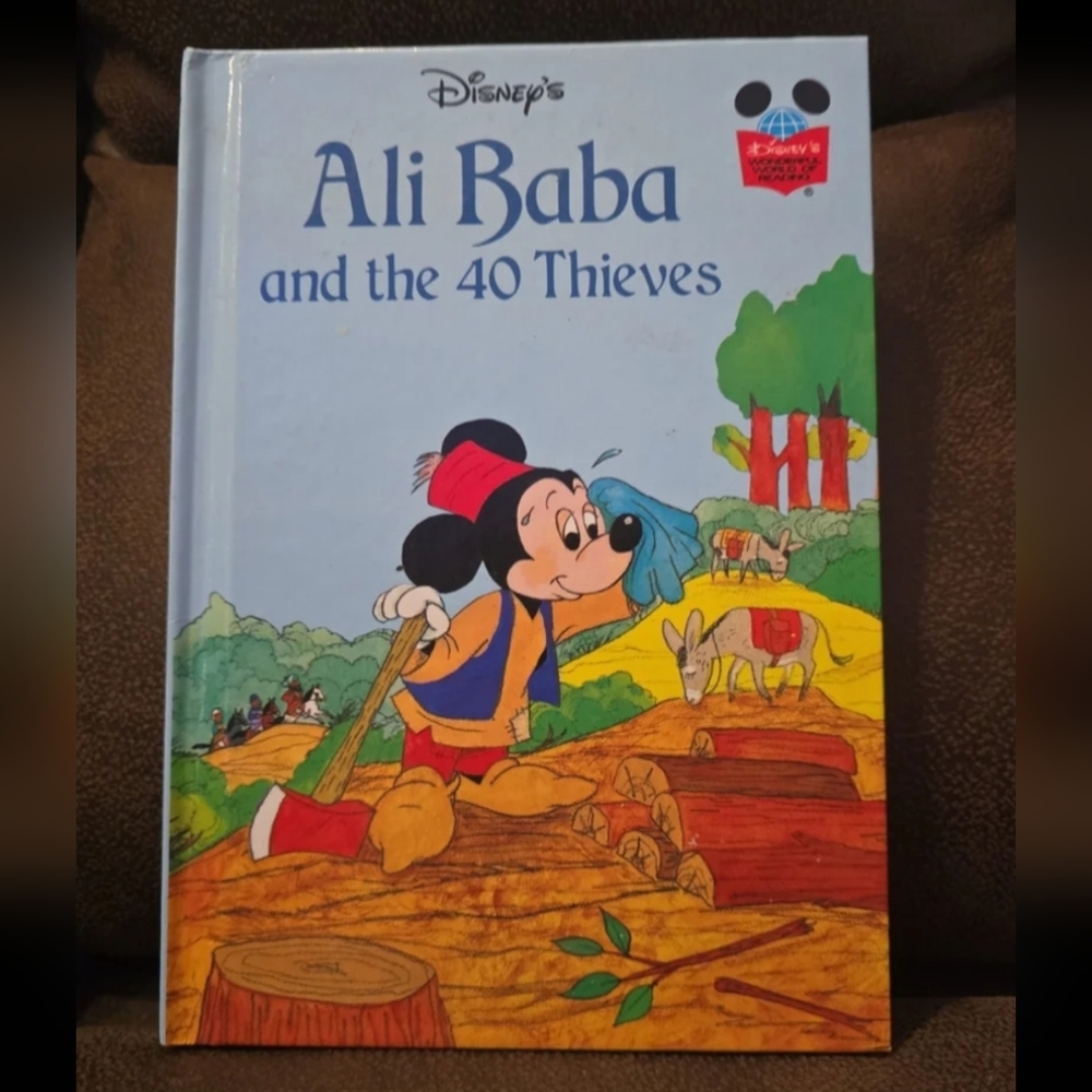 Vintage Disney Ali Baba and the Forty Thieves Hardcover (1979)